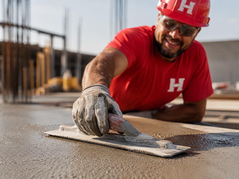Inside our self-perform concrete operation